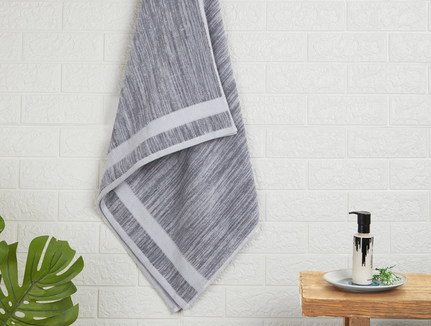 Cloud Burst 100% Cotton Bath Towel - Welstyle By Welspun