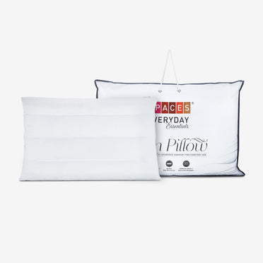 Slim Pillow Polyester Pillow Filler, 110 GSM, Solid, White