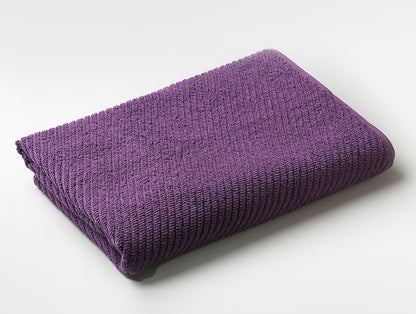 Stripe Dark Violet 100% Cotton Bath Towel - Relish By Spaces
