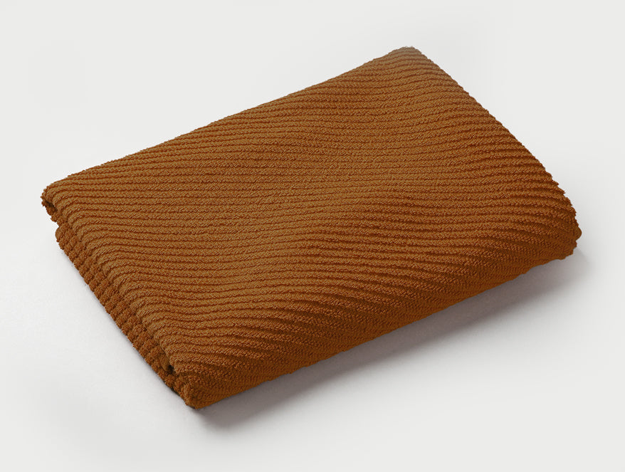 Stripe Orange 100% Cotton Bath Towel - Relish By Spaces