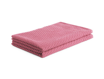 Stripe Blush 2 Piece 100% Cotton Hand Towel - Relish By Spaces