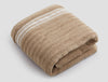 Solid Light Brown 100% Cotton Bath Towel-Mellow By Spaces