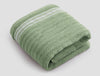 Solid Light Green 100% Cotton Bath Towel-Mellow By Spaces