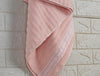 Solid Pink 100% Cotton Bath Towel-Mellow By Spaces