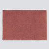 Solid Dark Rose 100% Polyster Small Bath Mats  - Cloudz By Spaces