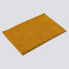 Solid Yellow 100% Polyster Small Bath Mats  - Cloudz By Spaces