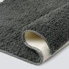 Solid Grey 100% Polyster Small Bath Mats  - Cloudz By Spaces