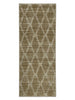 Geometric Beige Polyester 1 Runner - Wonderfull Carpet By Welspun