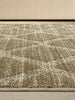 Geometric Beige Polyester 1 Runner - Wonderfull Carpet By Welspun