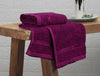 Magenta 100% Cotton Hand Towel - Quik Dry By Welspun