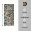 Brown Polyester Runner - Blissful By Spaces