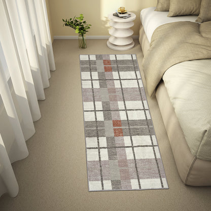 Cream Polyester Runner - Blissful By Spaces