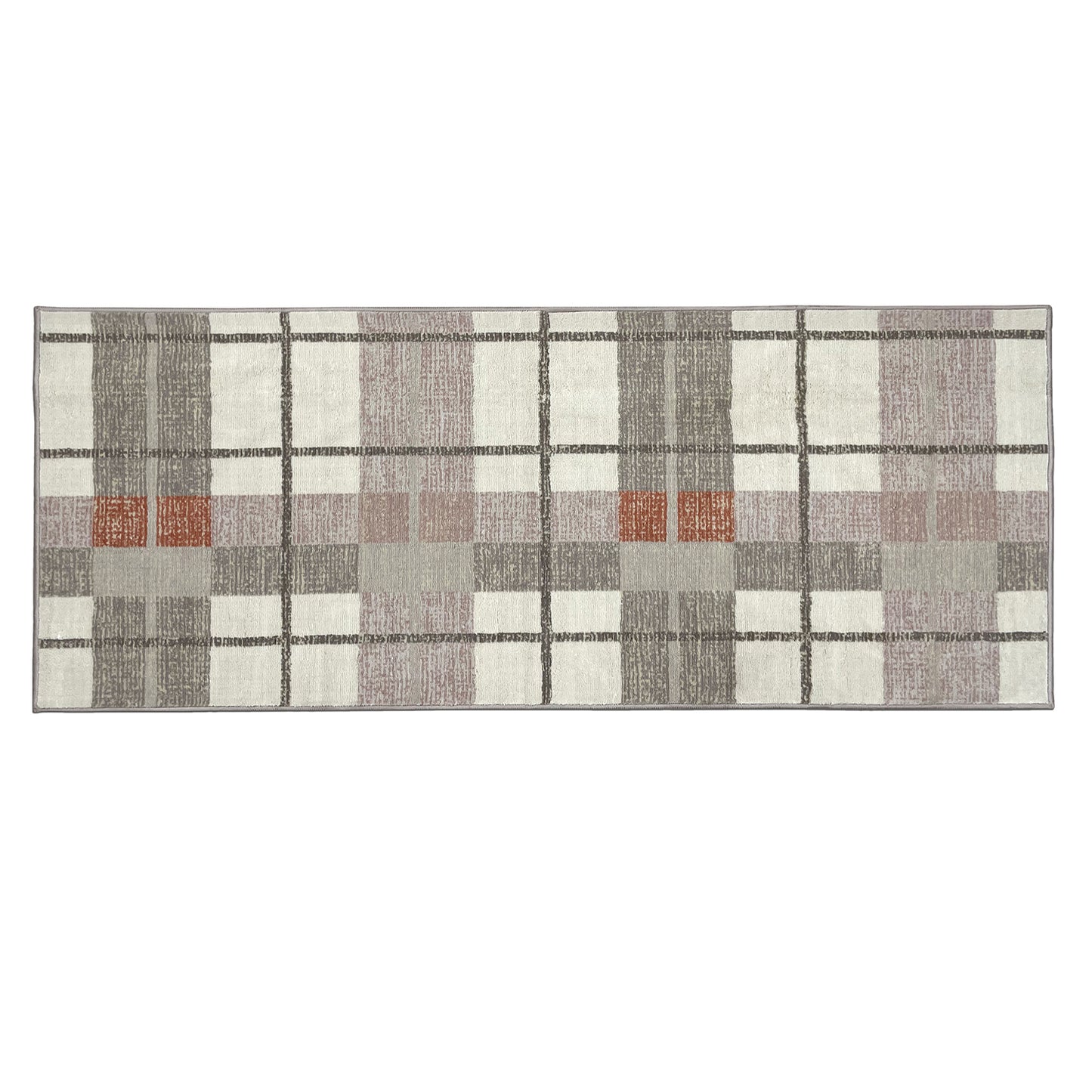 Cream Polyester Runner - Blissful By Spaces