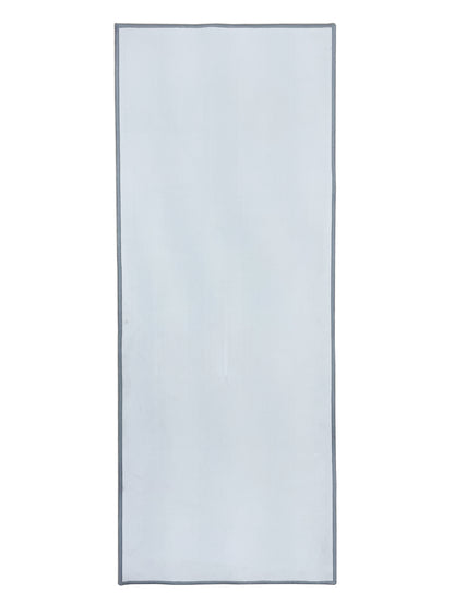 Geometric Grey Polyester 1 Runner - Wonderfull Carpet By Welspun