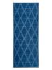 Geometric Turquoise Polyester 1 Runner - Wonderfull Carpet By Welspun