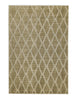 Geometric Beige Polyester 1 Area Rug - Wonderfull Carpet By Welspun