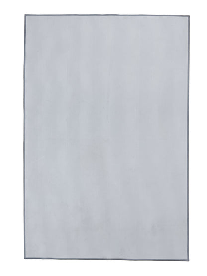 Geometric Grey Polyester 1 Area Rug - Wonderfull Carpet By Welspun