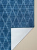 Geometric Turquoise Polyester 1 Area Rug - Wonderfull Carpet By Welspun