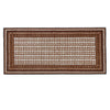 Geometric Brown Polyester 1 Runner - Wonderfull Carpet By Welspun