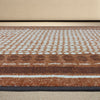 Geometric Brown Polyester 1 Runner - Wonderfull Carpet By Welspun