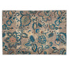 Brown Polyester Area Rug - Blissful By Spaces