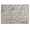 Floral Beige Polyester 1 Area Rug - Wonderfull Carpet By Welspun