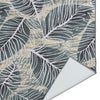 Floral Grey Polyester  Area Rug - Wonderfull Carpet By Welspun