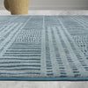 Abstract Grey Polyester  Area Rug - Wonderfull Carpet By Welspun