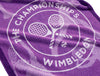 Wimbledon 2024 Jacquard Hyacinth/Acai 100% Cotton Bath Towel