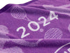 Wimbledon 2024 Jacquard Hyacinth/Acai 100% Cotton Bath Towel