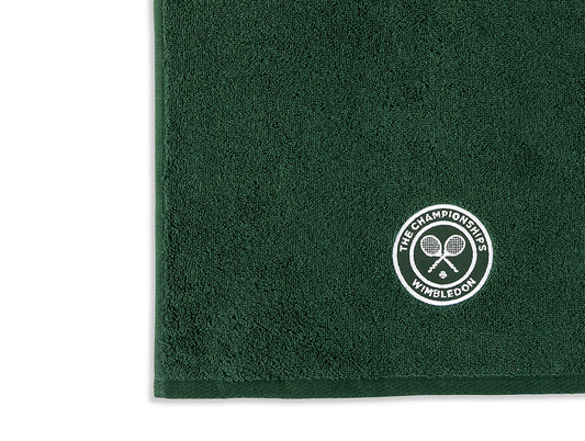 Wimbledon 2024 Jacquard Green 100% Cotton Hand Towel