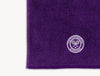 Wimbledon 2024 Jacquard Purple 100% Cotton Face Towel (Pack Of 2)