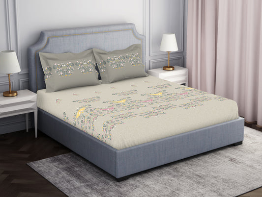 Youthopia Floral 100% Cotton Fitted King - Essentials by Spaces