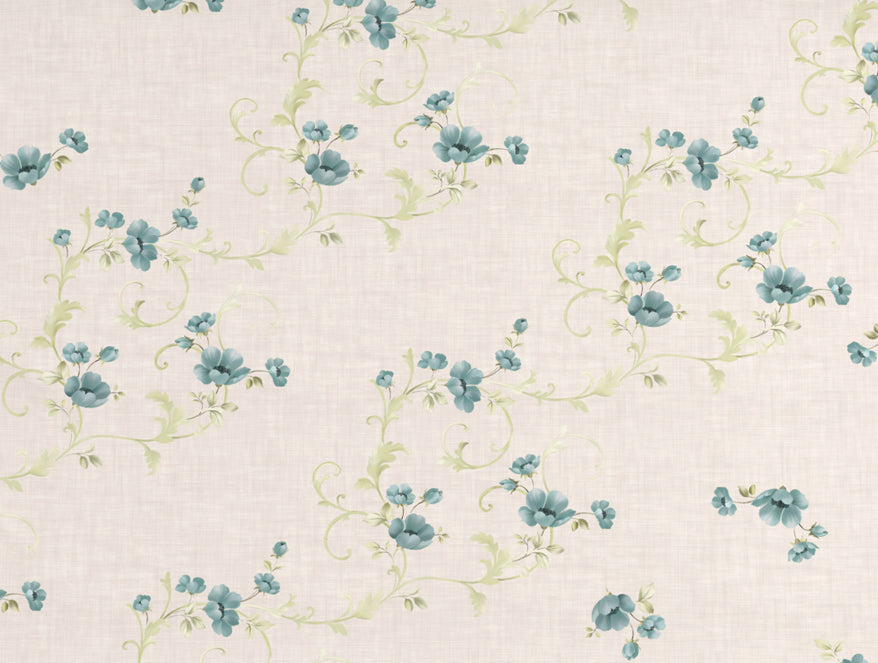 Floral Blush 100% Cotton King Size Bedsheet Organic Cotton - By Spaces