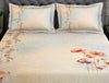 Floral Blush 100% Cotton King Size Bedsheet Organic Cotton - By Spaces