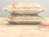 Ornate Light Orange 100% Cotton King Size Bedsheet Organic Cotton - By Spaces