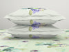 Essentials Floral Light Green Cotton Viscose Double Bedsheet - Fluidity by Spaces