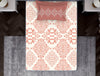 Papaya Punch 100% Cotton Single Bedsheet - Atrium By Spaces