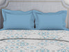 Ornate Blue 100% Cotton Double Quilt - Atrium By Spaces