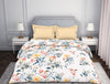 Floral Teal 100% Cotton Double Quilt - Atrium By Spaces