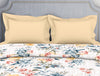 Floral Teal 100% Cotton Double Quilt - Atrium By Spaces