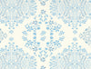 Ornate Light Blue 100% Cotton Double Quilt - Atrium By Spaces