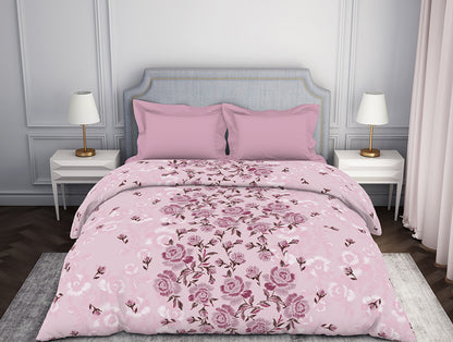 Atrium by Spaces: Floral Pink Cotton Quilt