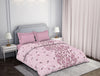 Floral Pink 100% Cotton Double Quilt - Atrium By Spaces