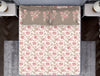 Pink 100% Cotton Fitted Elastic Bedsheet - Atrium by Spaces