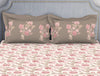 Pink 100% Cotton Fitted Elastic Bedsheet - Atrium by Spaces