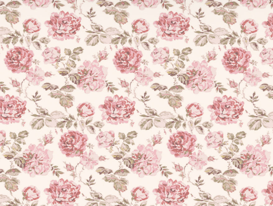 Pink 100% Cotton Fitted Elastic Bedsheet - Atrium by Spaces