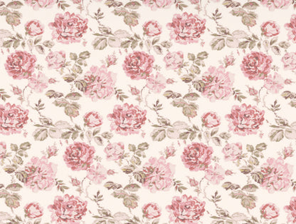 Pink 100% Cotton Fitted Elastic Bedsheet - Atrium by Spaces