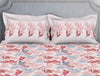 Blush 100% Cotton Fitted Elastic Bedsheet - Atrium by Spaces