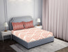 Coral 100% Cotton Fitted Elastic Bedsheet - Atrium by Spaces